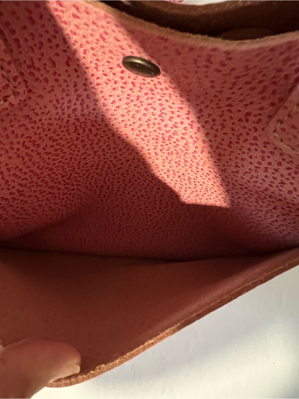 Portland Leather Goods  Mini Tote Bag in Unicorn Flamingo - Picture 9 of 12
